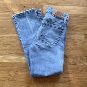 Lucky Brand Authentic Straight Crop Jeans size 00 / 24